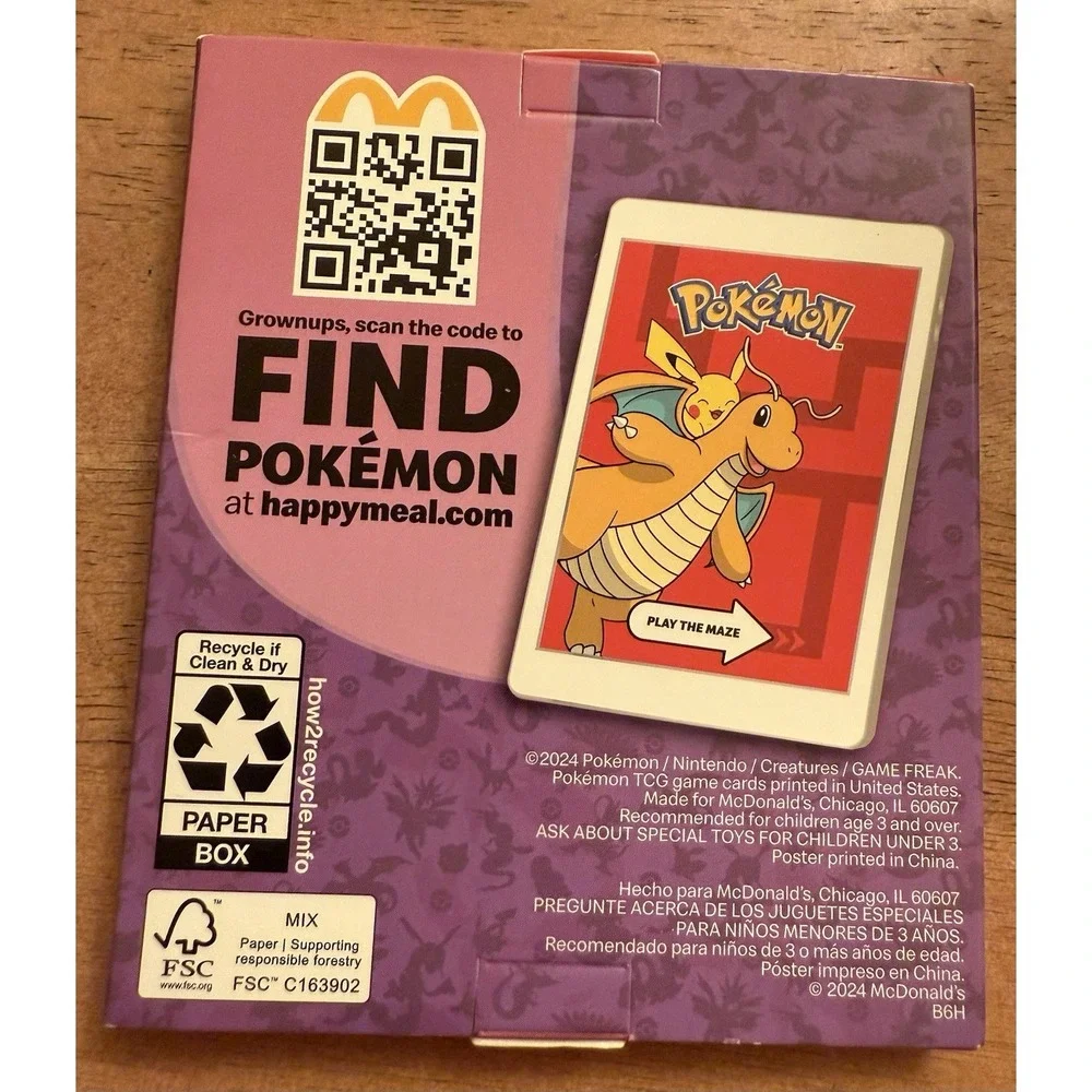 McDonald's‎ Happy Meal Toy Pokemon #3 Koraidon